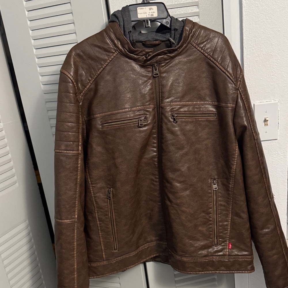 Levi's Rich Brown Bomber Jacket